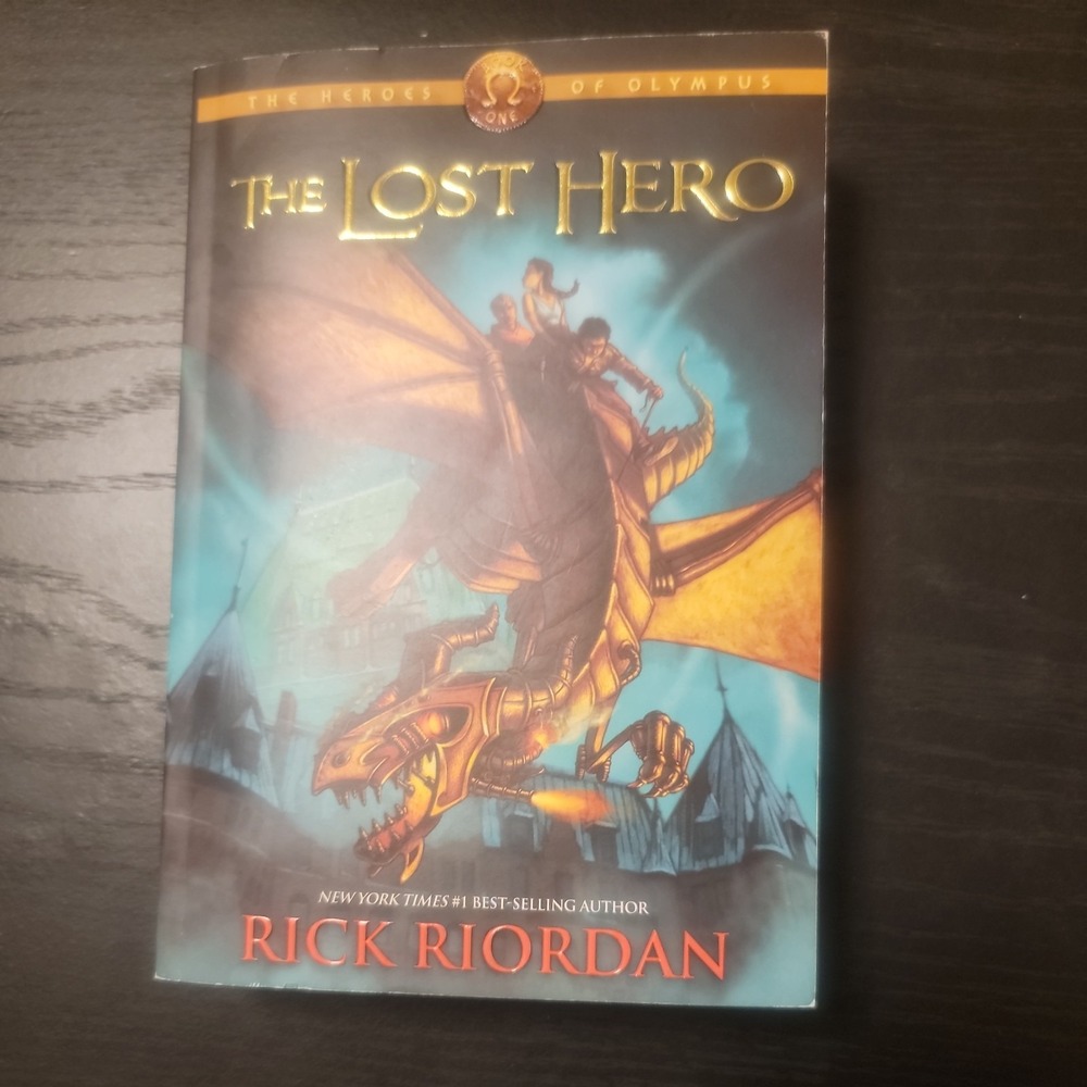 Heroes of Olympus Book One The Lost Hero Rick Riordan 2012 Trade Paperback